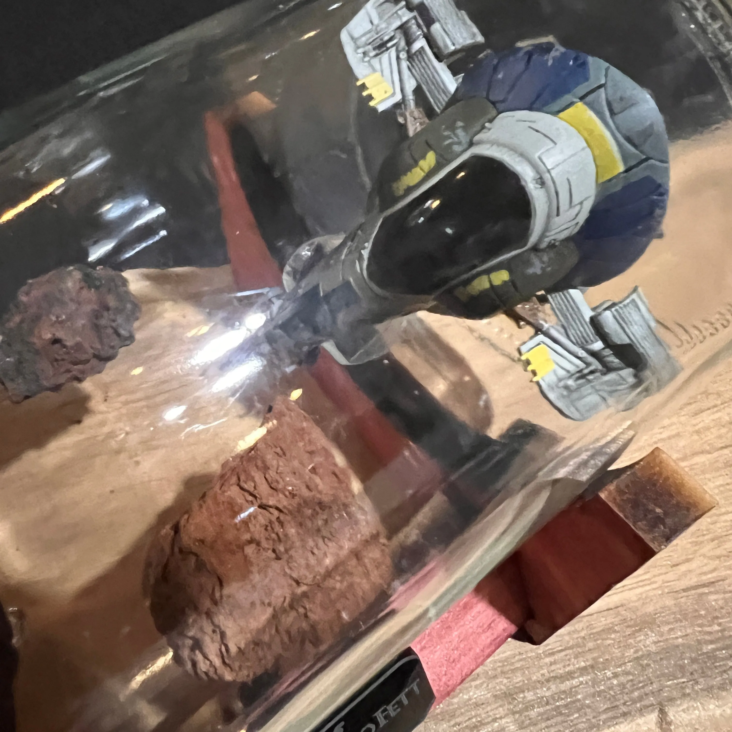 Star Wars Obi-Wan vs Jango Fett in a Bottle