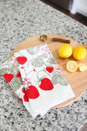 Strawberry Tea Towel