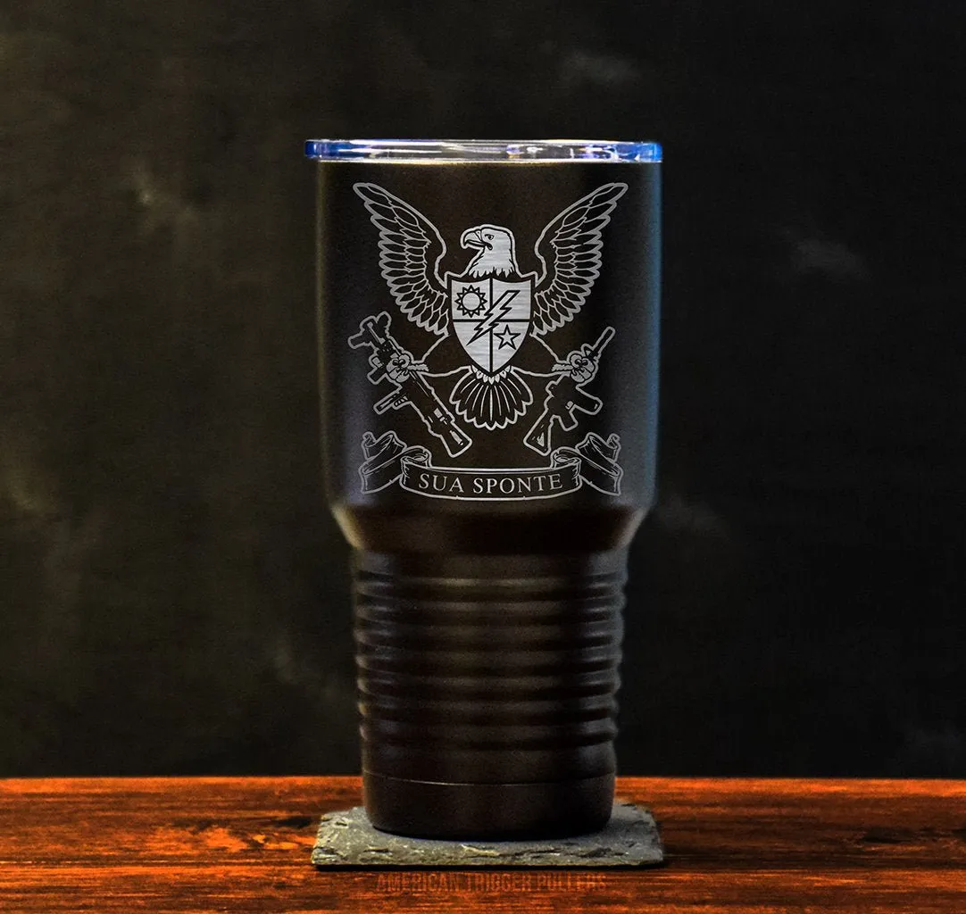 Sua Sponte Eagle Tumbler