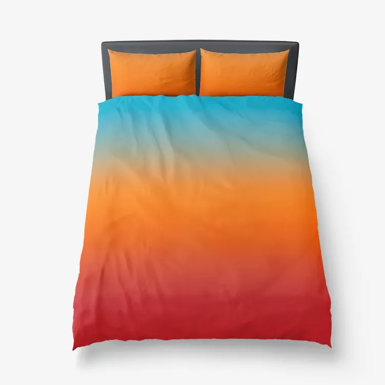 Sunset Microfiber Duvet Cover