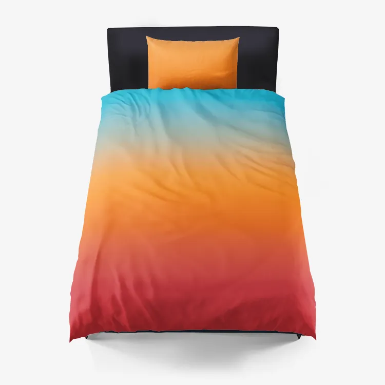 Sunset Microfiber Duvet Cover