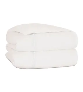 Tessa Ivory Duvet Cover in White