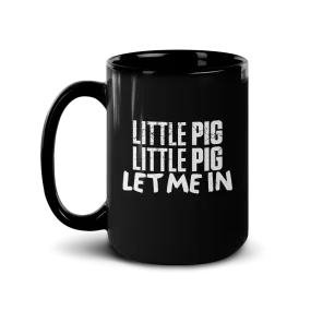 The Walking Dead Negan Little Pig Black Mug