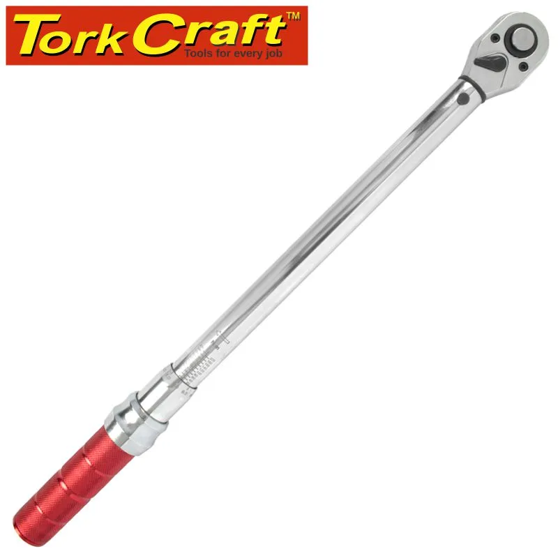 TORK CRAFT MECHANICAL TORQUE WRENCH 1/2' X 20-210NM TCTQ12210-01