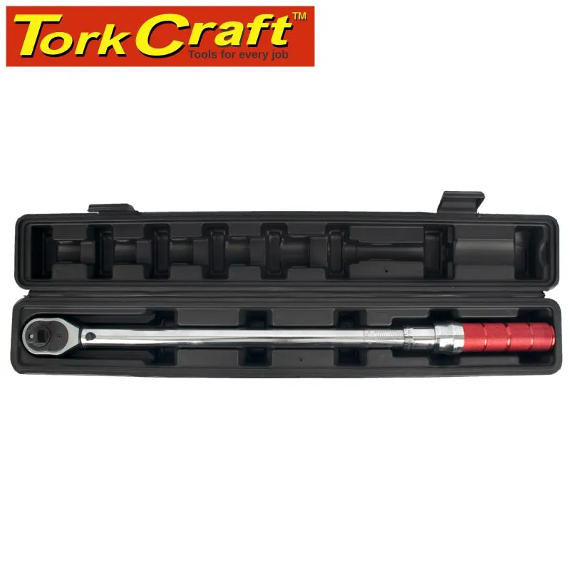 TORK CRAFT MECHANICAL TORQUE WRENCH 1/2' X 70-400NM TCTQ12400-01