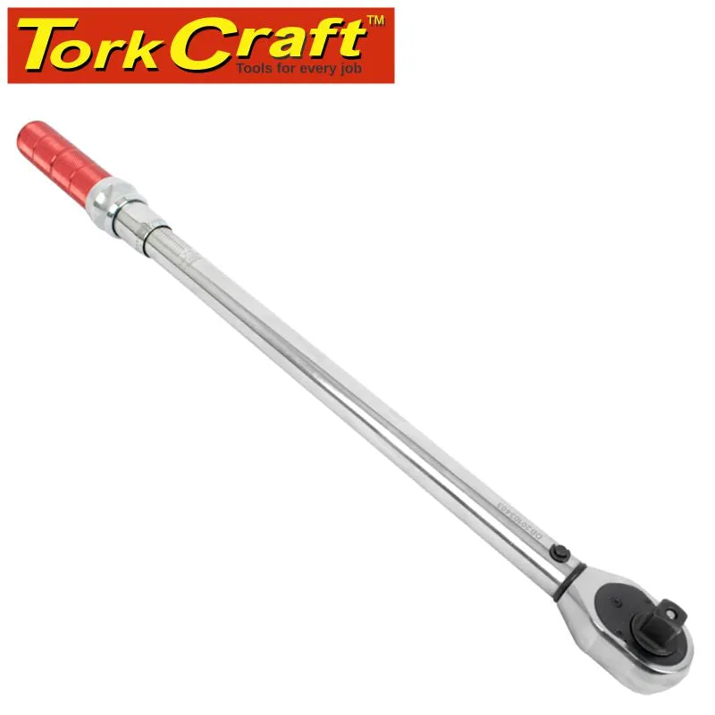 TORK CRAFT MECHANICAL TORQUE WRENCH 1/2' X 70-400NM TCTQ12400-01