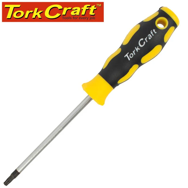 TORK CRAFT SCREWDRIVER TORX TAMPER PROOF T20 5X100MM TC16064