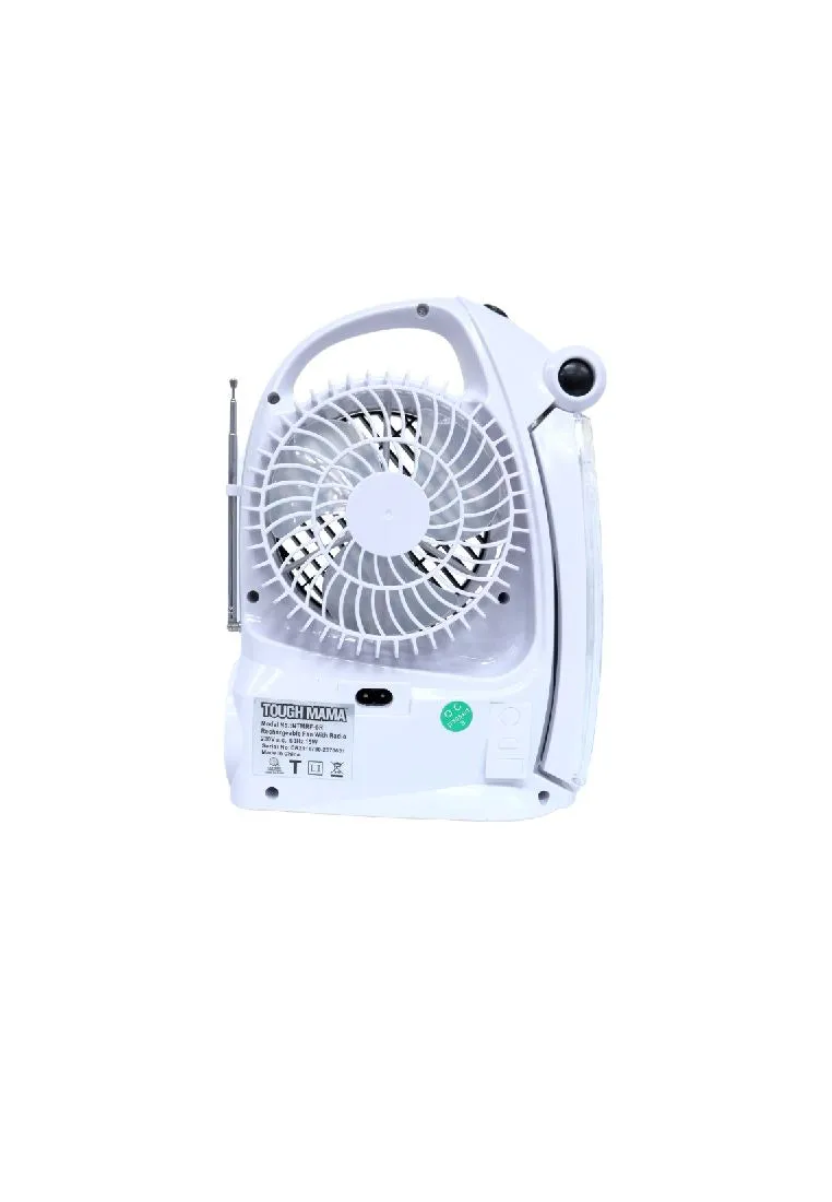 Tough Mama Multi-Functional Rechargeable Fan 5"