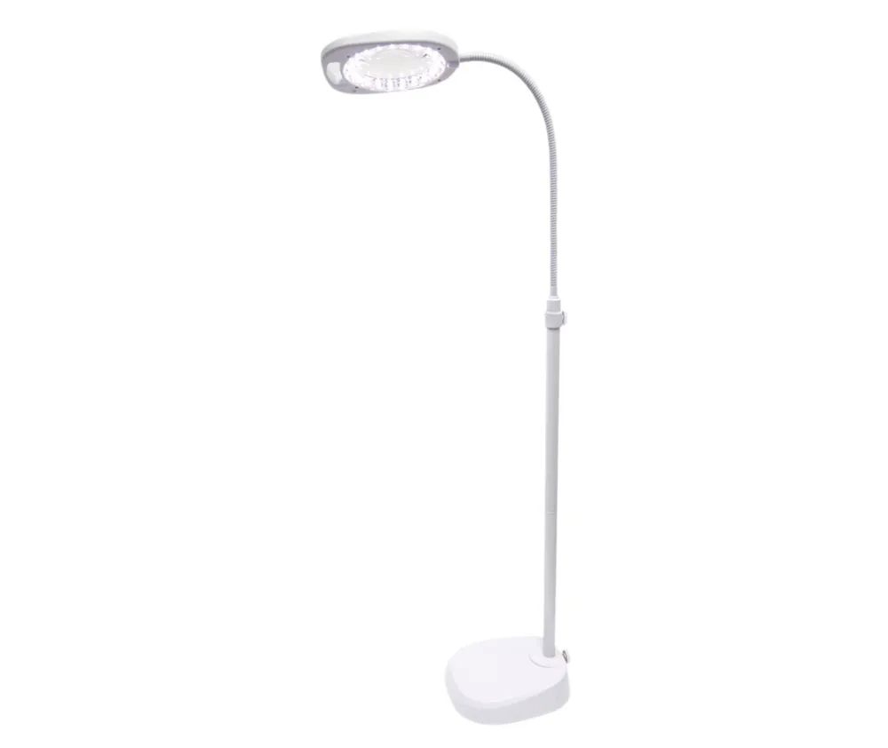 Triumph Arch LED Magnifier Floor/Desk Lamp