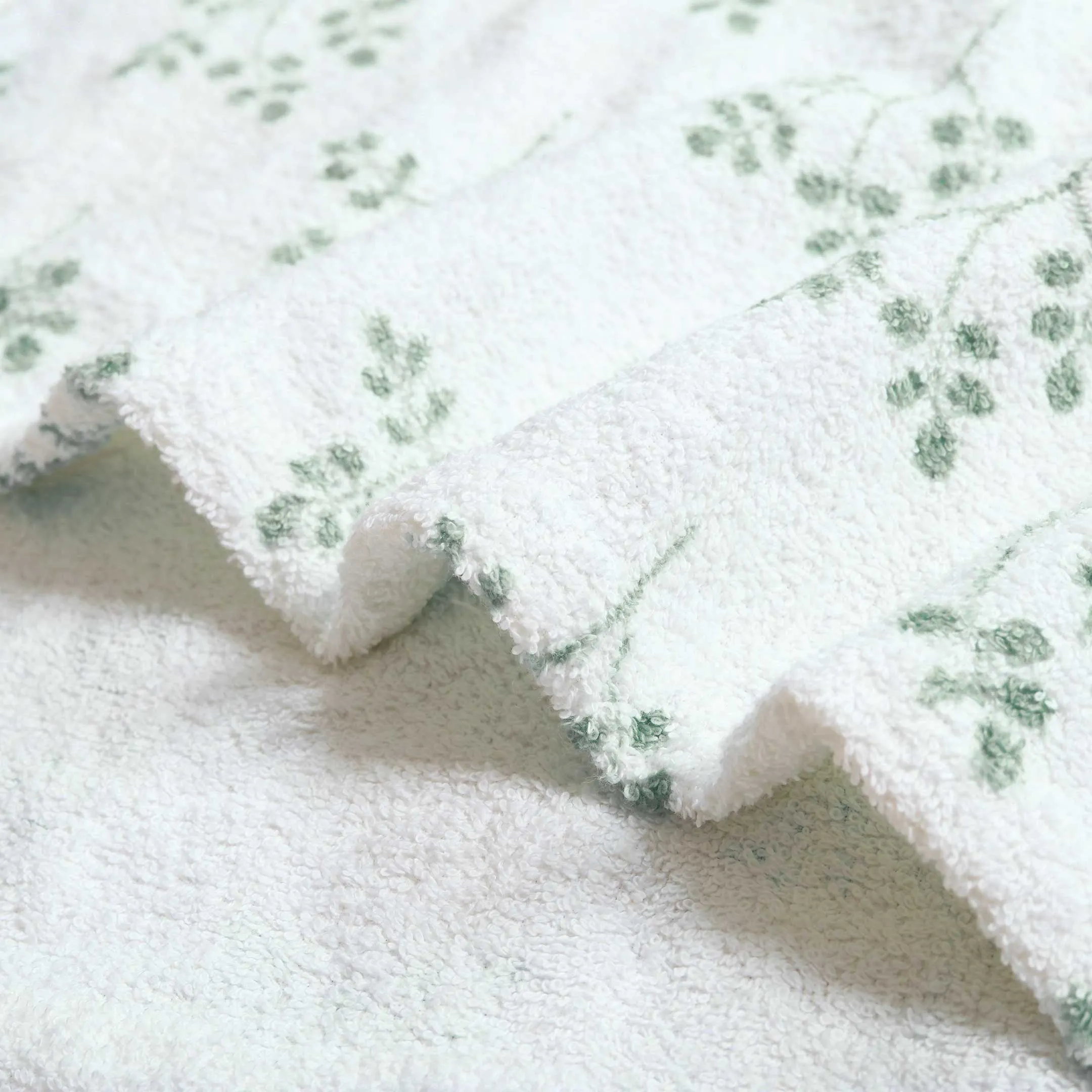 Tropical Mint Baby Towels