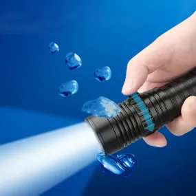 TrustFire DF006 Submersible Flashlight 2300 Lumens Underwater Activities Strong Light Illumination Light Maximum Depth 100m