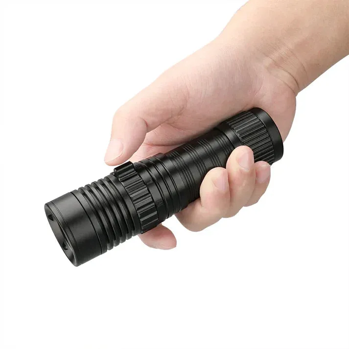 TrustFire DF006 Submersible Flashlight 2300 Lumens Underwater Activities Strong Light Illumination Light Maximum Depth 100m