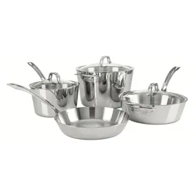 Viking Contemporary Stainless Steel 7-piece Cookware Set