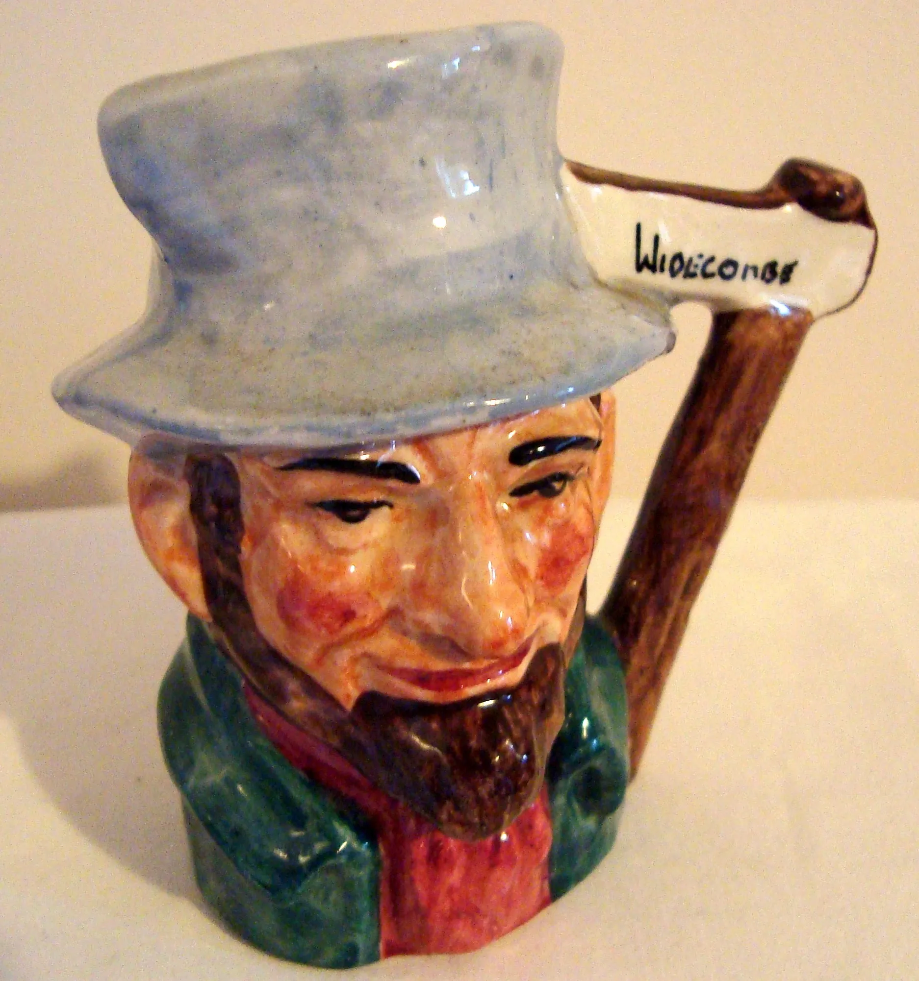 Vintage Hand Painted Uncle Tom Cobley Artone Character Jug