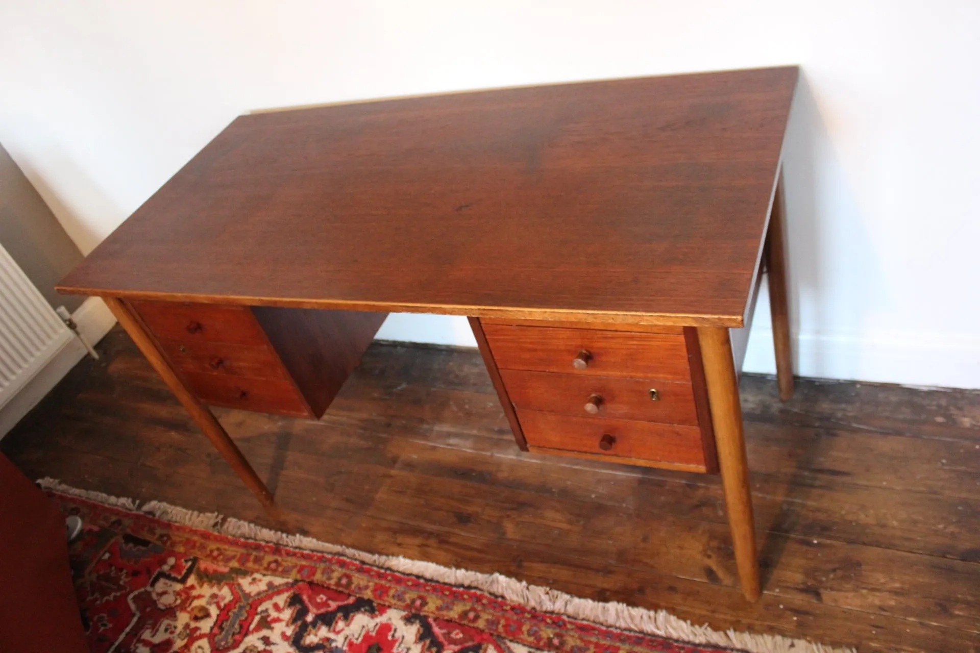 Vintage Midcentury Danish Teak Desk