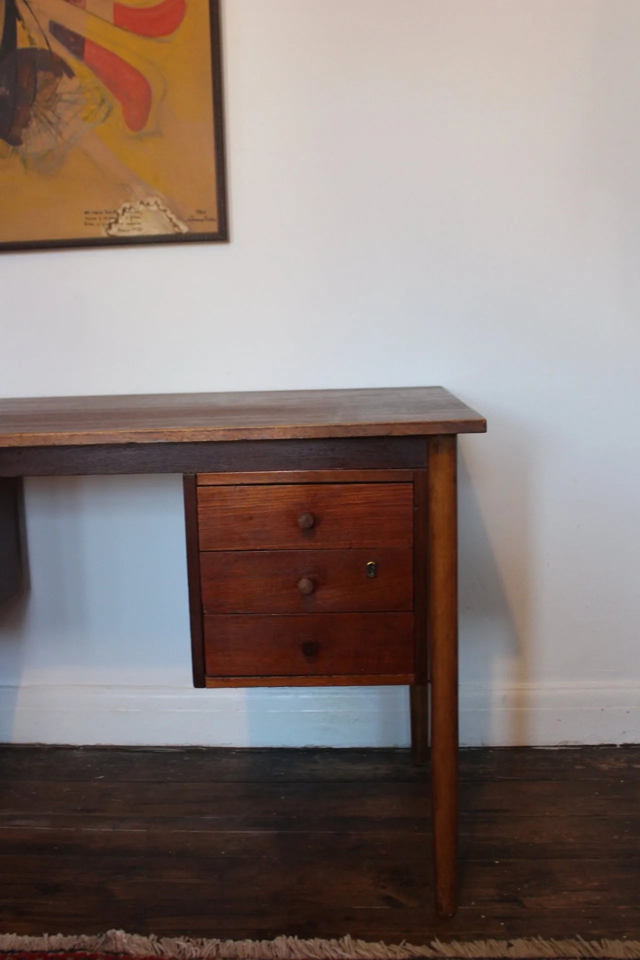 Vintage Midcentury Danish Teak Desk