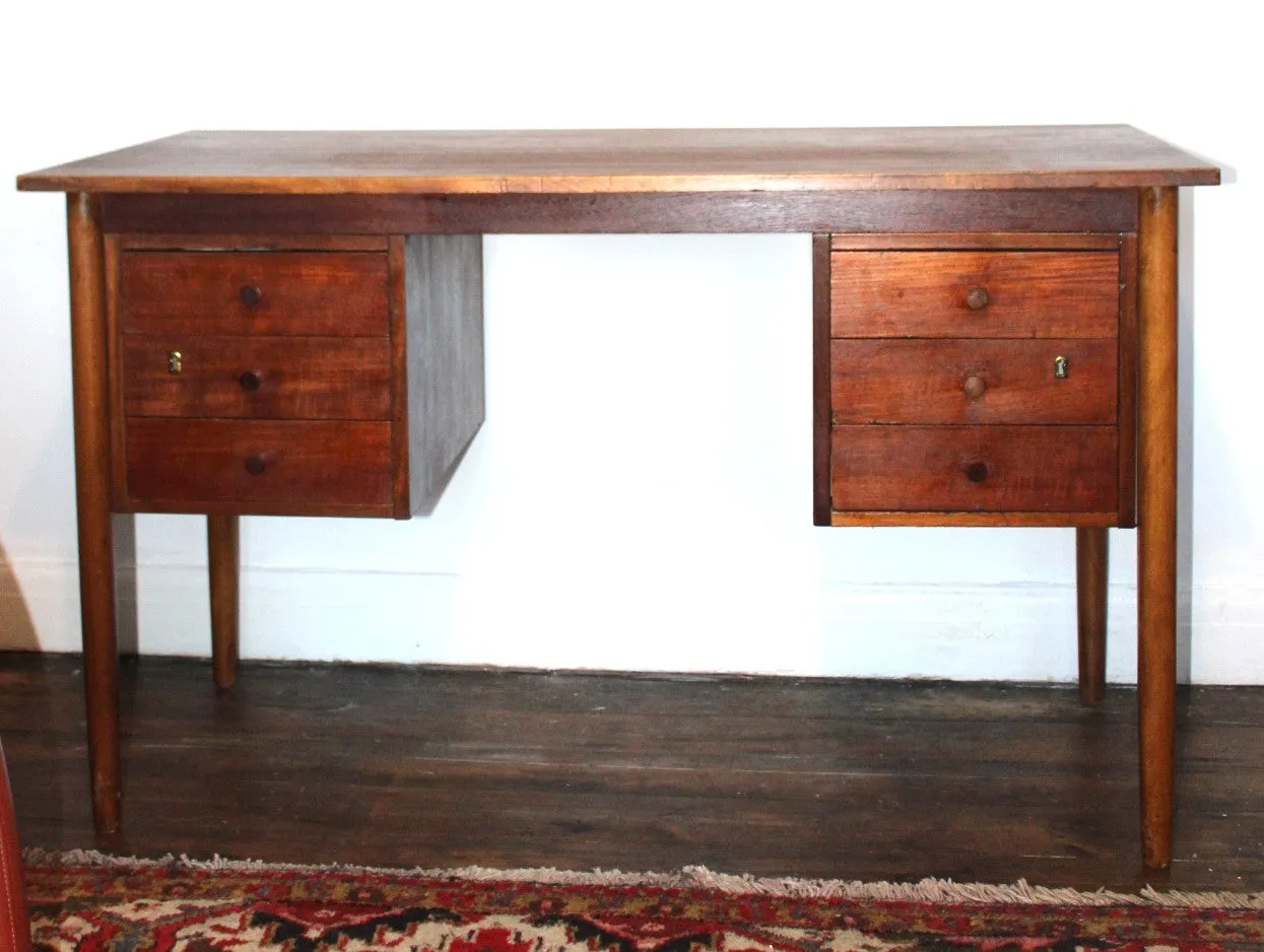 Vintage Midcentury Danish Teak Desk