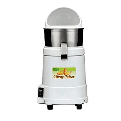 Waring JC4000 Compact 10" Wide Heavy-Duty Hi-Power Citrus Juicer With Splash Guard And 18,000 RPM Motor, 120V 1.2 HP