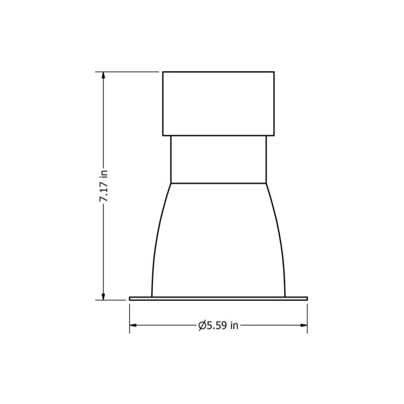 Westgate CRL4 4" 27W LED Commercial Recessed Light, 3000K