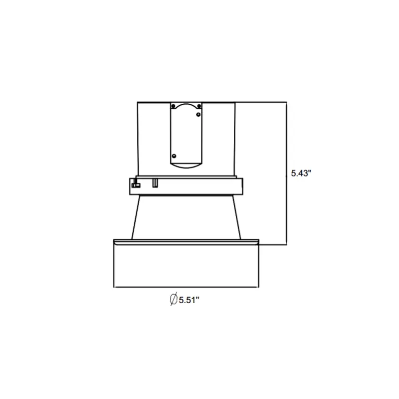 Westgate CRLC4 4" 20W LED Commercial Recessed Light, 4000K