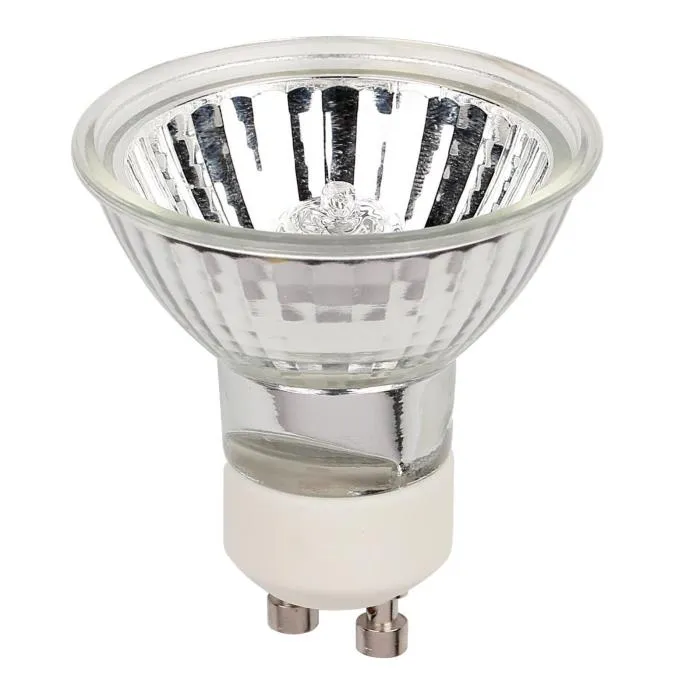 Westinghouse 0444900 50 Watt Halogen MR16 Flood - 3050 Kelvin - Cool White - 500 Lumens - GU10 Base - 120 Volt - Box