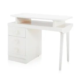 White Short Kid's Desk