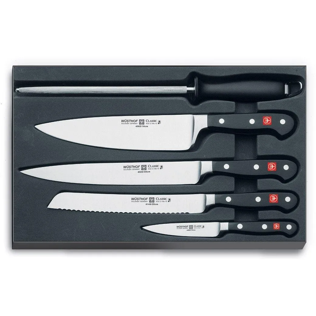 Wusthof Classic 5-piece Cook's Cutlery Set