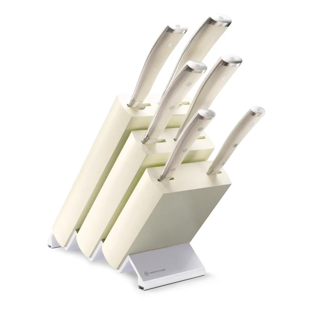 Wusthof Classic Ikon 7-Piece Creme Knife Block Set - 1090470602