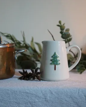 Xmas Green Tree Mini Jug