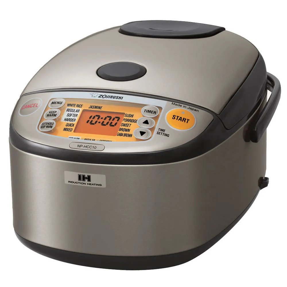 Zojirushi 5.5 Cup ETL IH Rice Cooker & Warmer NP-HCC10