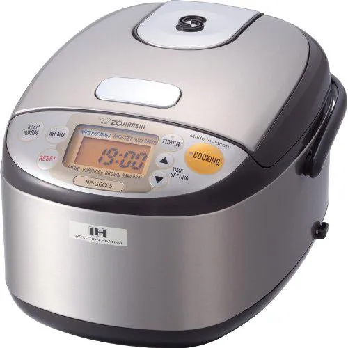 Zojirushi NP-GBC05 3-Cup Induction Heating System Rice Cooker & Warmer