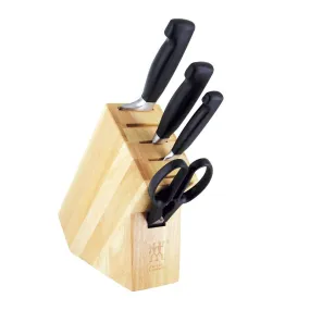 Zwilling J.A. Henckels Four Star 6-piece Studio Knife Block Set